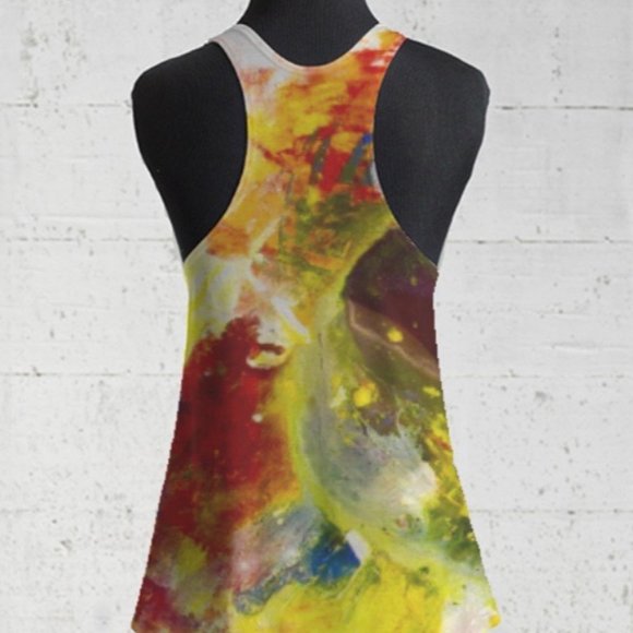 Racerback Tank Top – Rare VIDA × Noora Elkoussy Collaboration - Picture 3 of 4